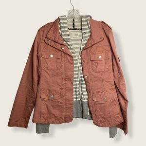 Kensie Coral Jacket with Saturday Sunday Jacket